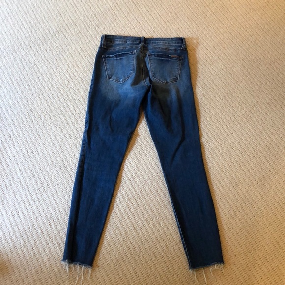 Jeans with little floral pattern - Picture 2 of 2